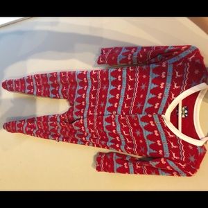 Kickee Christmas footie pajamas